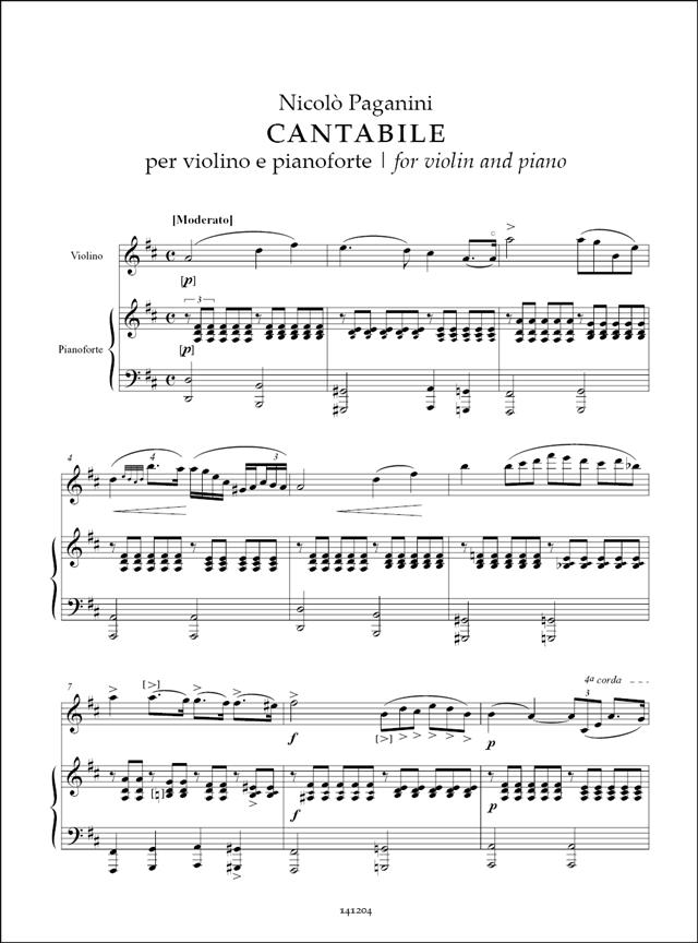 Cantabile - housle a klavír